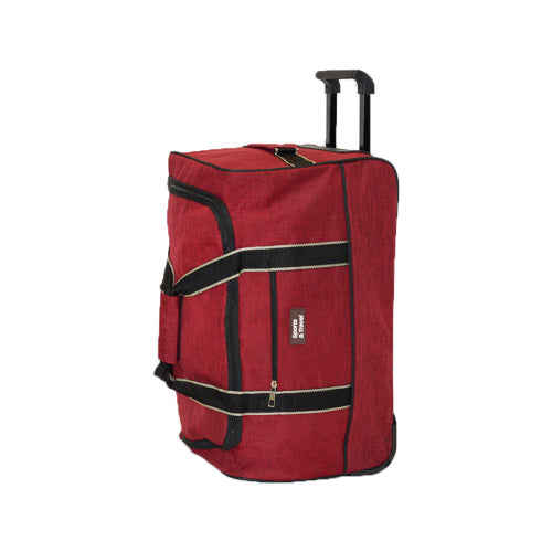 Alezar sports bag 2 wheeled, Red