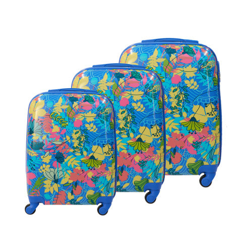 Floreale Suitcase Set -Flowers (20" 24" 28") AlèzaR