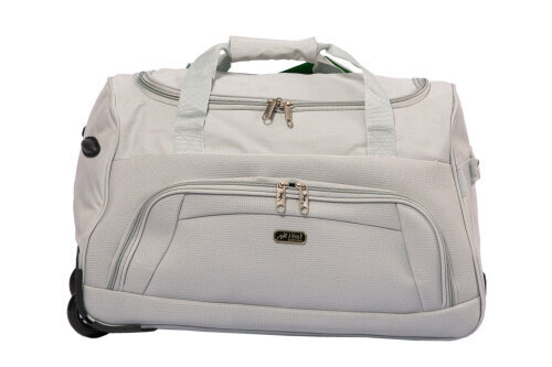 Alezar Carry-on/Drawstring Bag, Gray 20"
