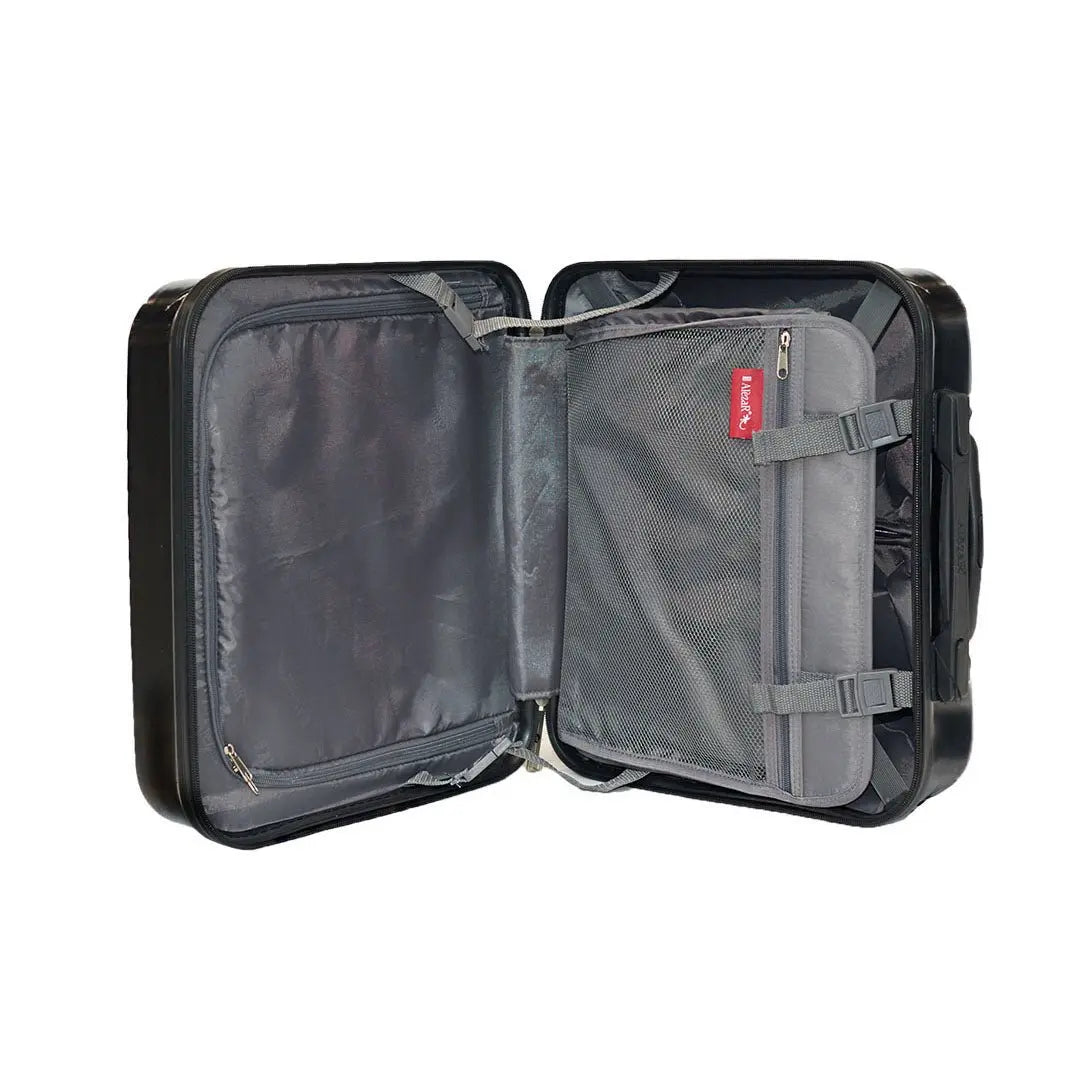 AlèzaR Lux Cabin Size Travel Bag Black 16" - FinnMarket