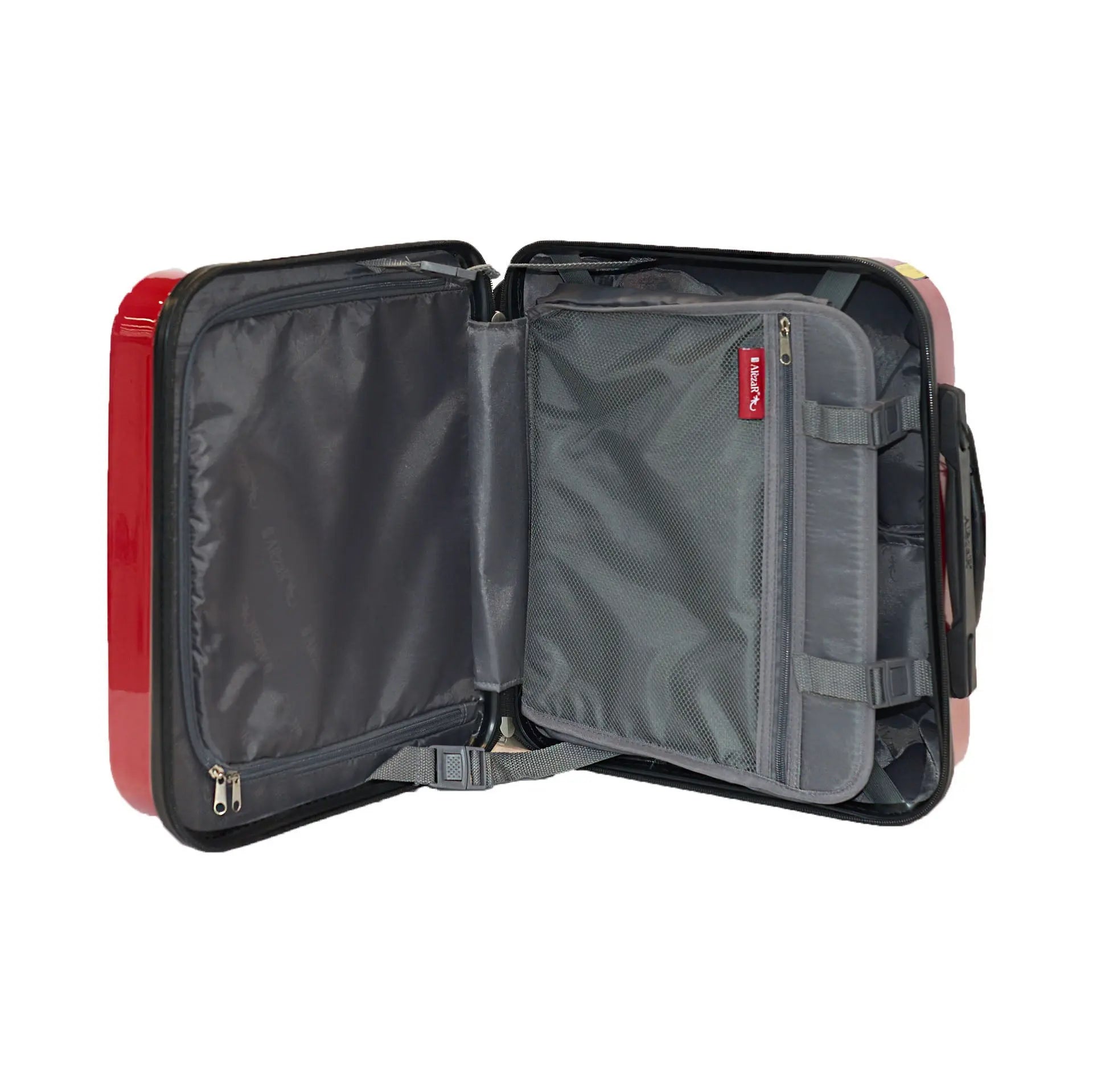AlèzaR Lux Cabin Size Travel Bag Red 16" - FinnMarket