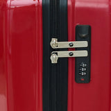 AlèzaR Lux Cabin Size Travel Bag Red 16" - FinnMarket