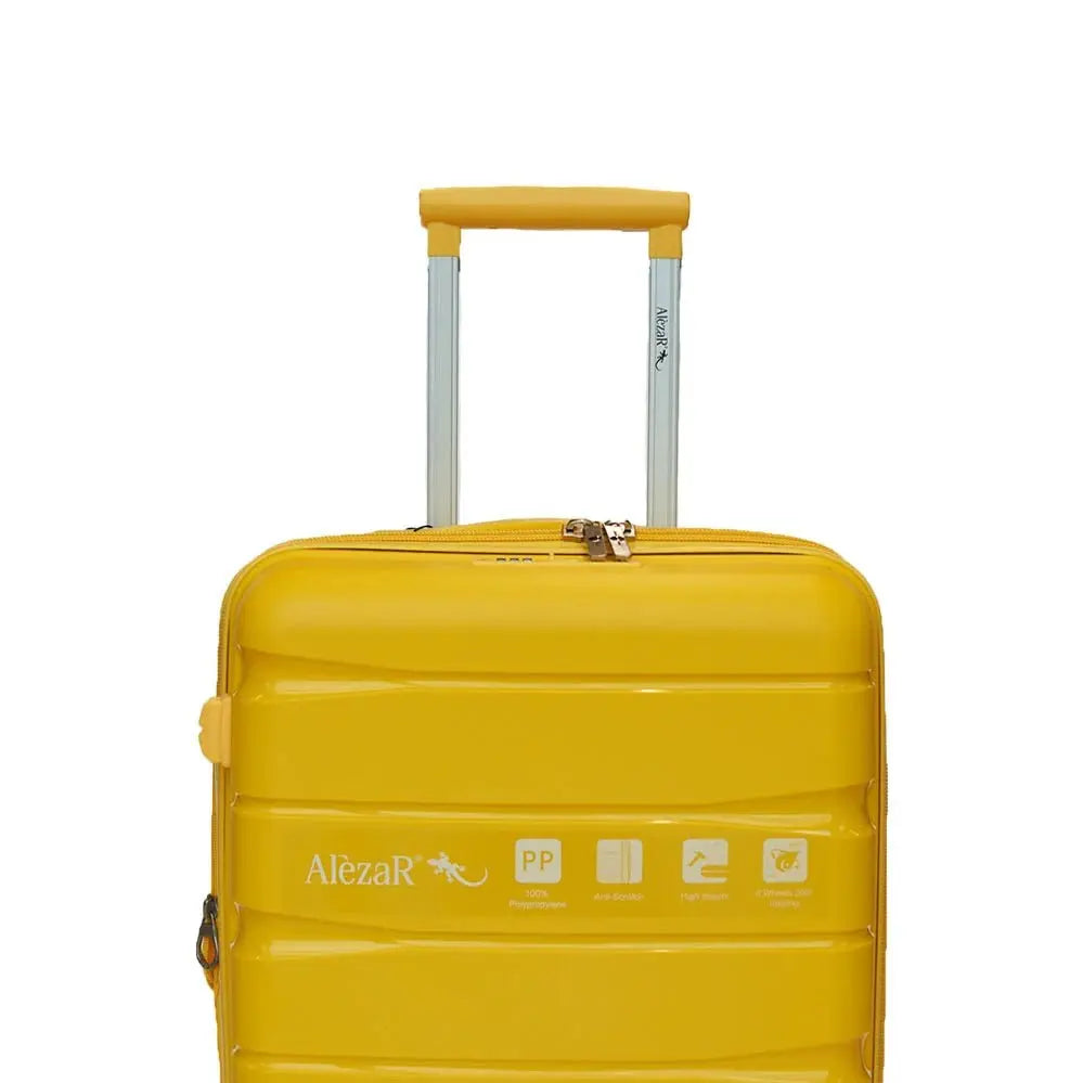 AlèzaR Lux Travel Bag Yellow 20" - FinnMarket