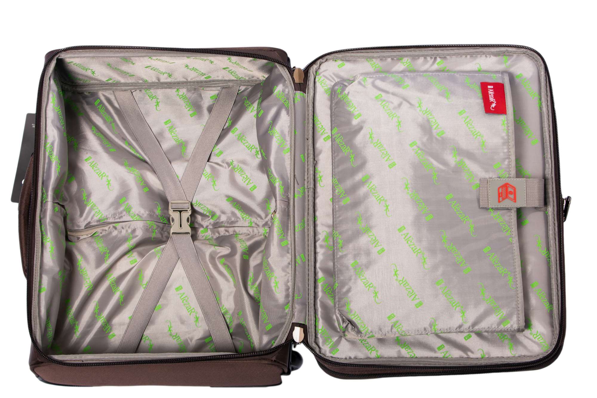Cabin Size Travel Bag 17", Brown - FinnMarket