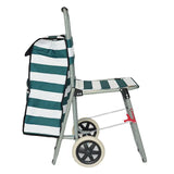 AlèzaR Shopping trolley with seat "2 in 1" - FinnMarket